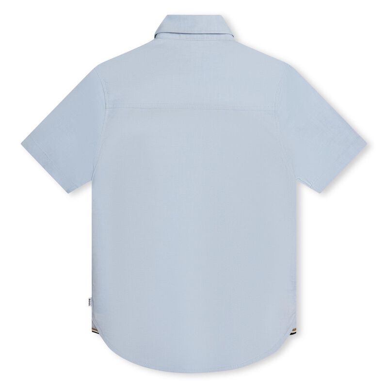 Hugo Boss Ss Oxford Emb Shirt 6 - 8Y image number 1